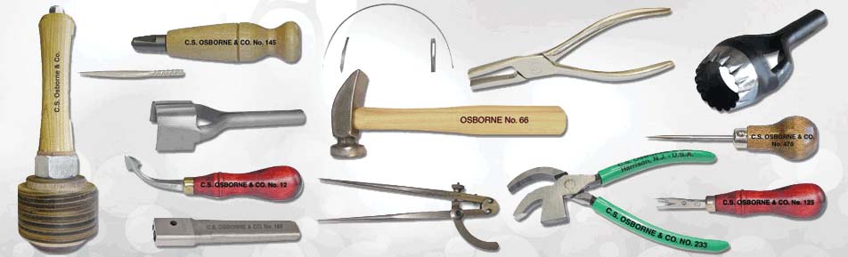 C.S. Osborne - No. 457 Leather Stippling Tool - Brown Colour - Textile  Tools & Accessories - INYDY